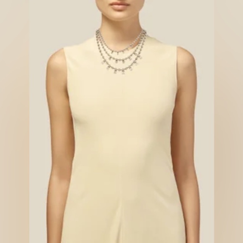 Dannijo Crystal Multi-strand Necklace NWT